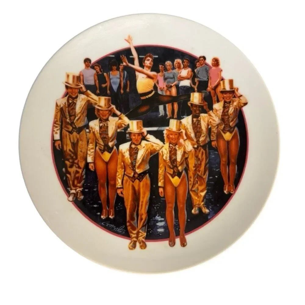 Avon Images Of Hollywood A Chorus Line 1986 8” Collectors Plate
